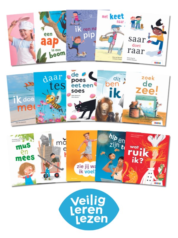 Omslag van Boekenpakket Veilig leren lezen Zoem-versie anker 2 (15 titels)