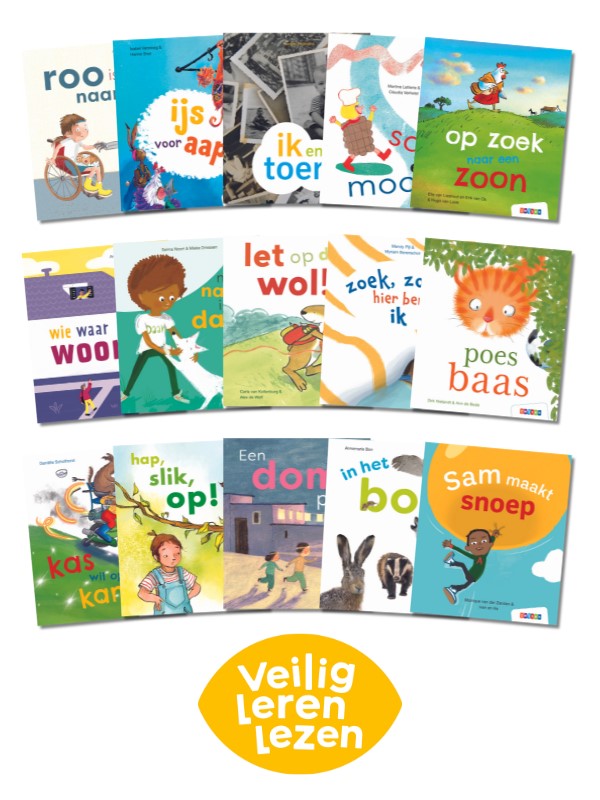 Omslag van Boekenpakket Veilig leren lezen Zoem-versie anker 3 (15 titels)