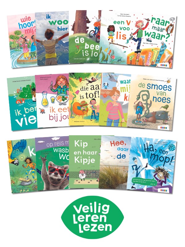 Omslag van Boekenpakket Veilig leren lezen Zoem-versie anker 4 (15 titels)
