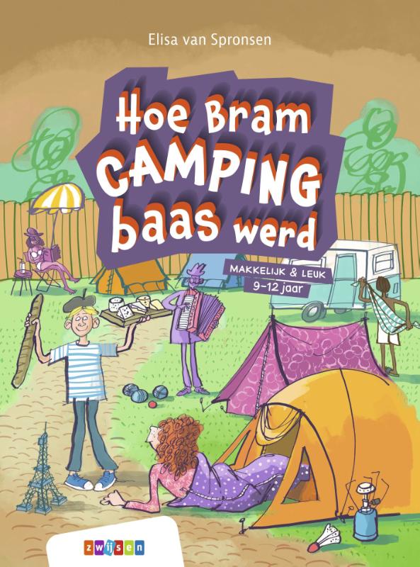Omslag van Hoe Bram CAMPINGbaas werd