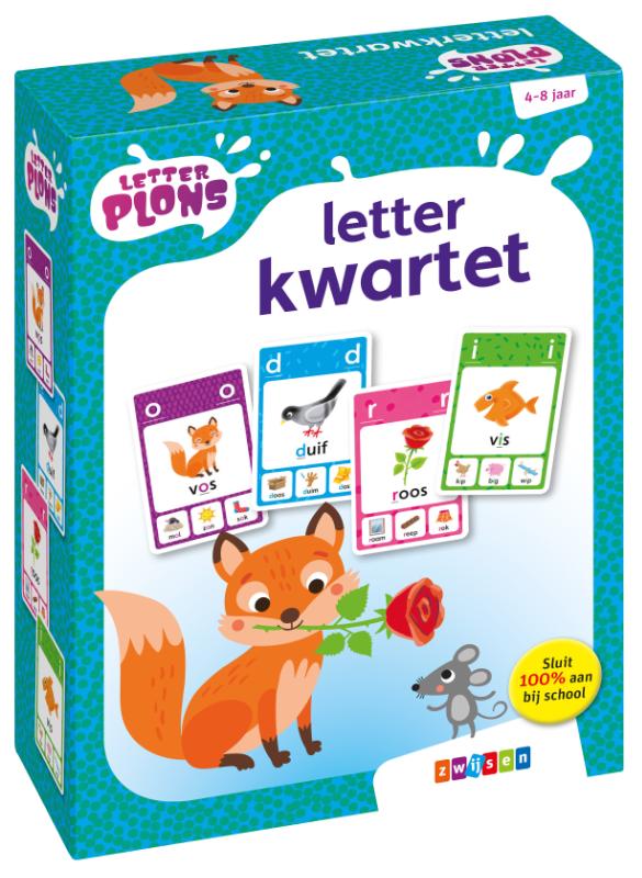 Omslag van letterkwartet
