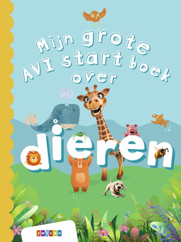 Omslag van Mijn grote AVI start boek over dieren