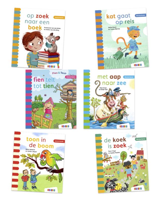Omslag van Pakket kleuterlezen (6 titels)