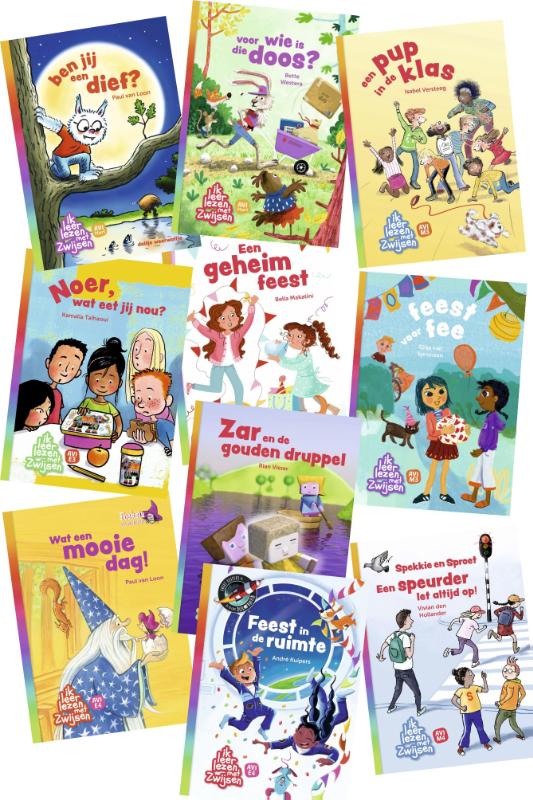 Omslag van Pakket Top 10 ik leer lezen met Zwijsen (10 titels)