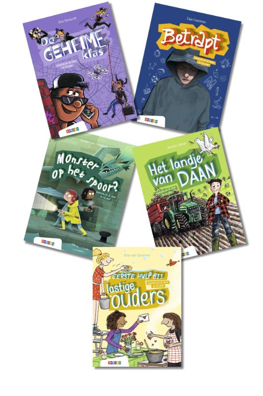 Omslag van Pakket Top 5 Makkelijk & Leuk (5 titels)