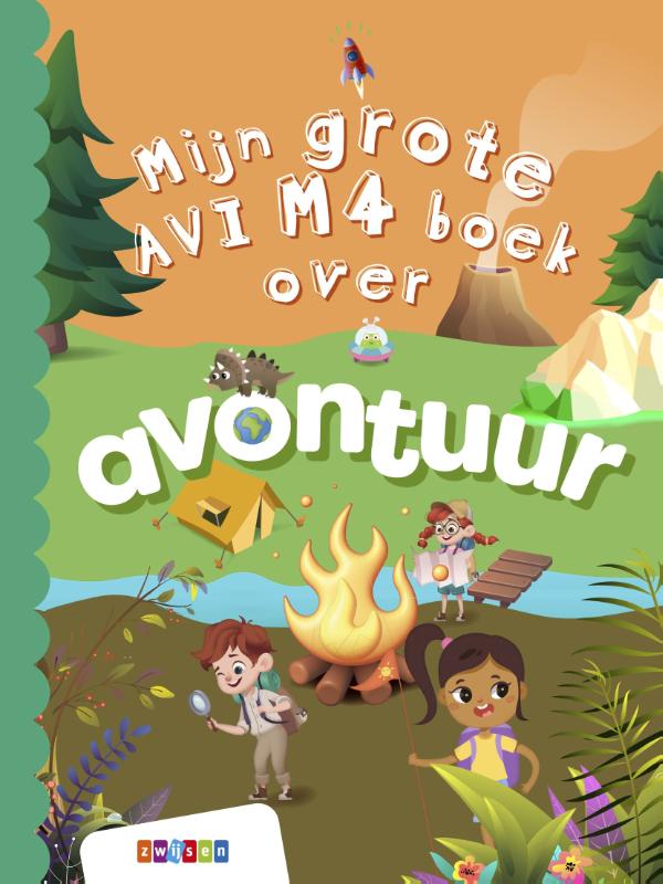 Omslag van Mijn grote AVI M4 boek over avontuur