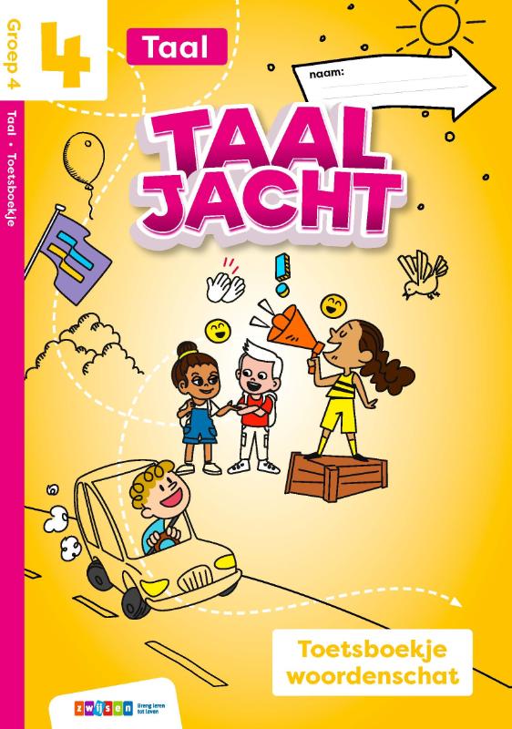 Omslag van toetsboekje