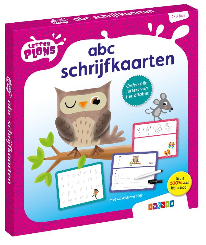 Omslag van abc schrijfkaarten