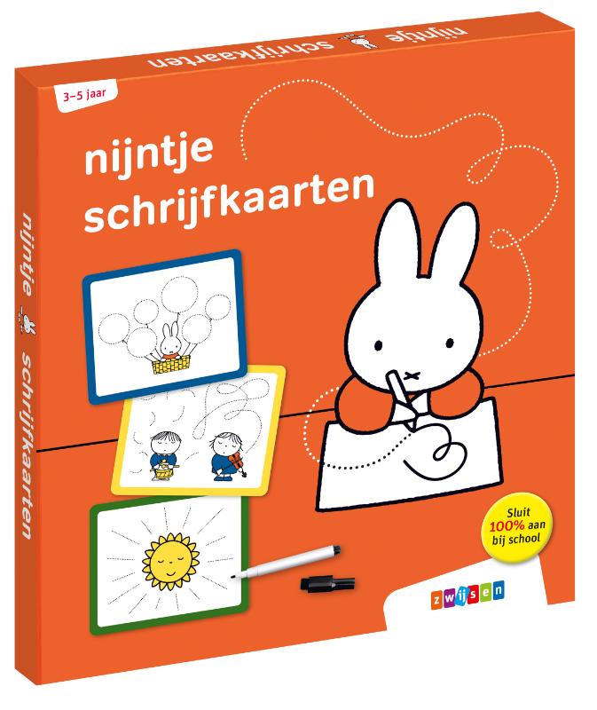 Omslag van nijntje schrijfkaarten