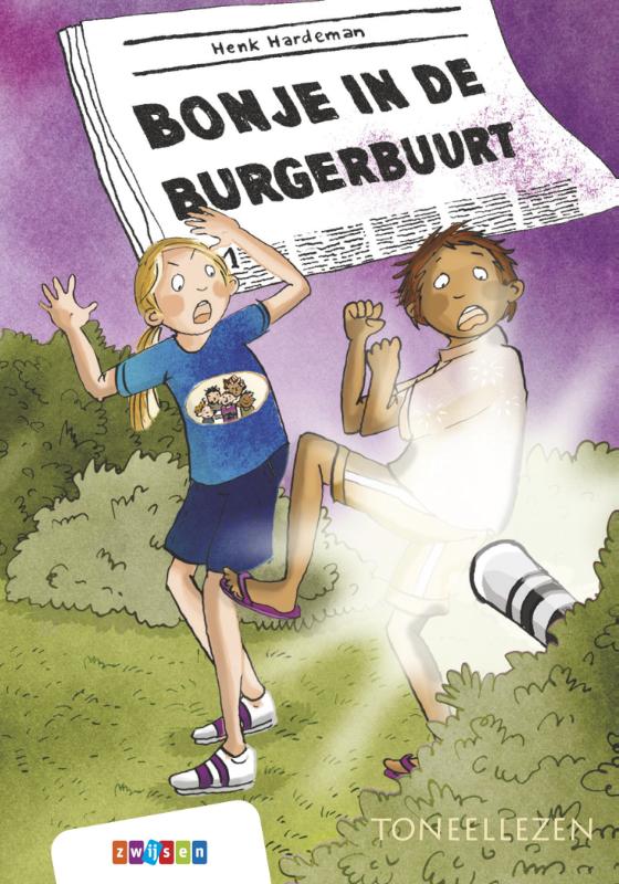 Omslag van Bonje in de Burgerbuurt