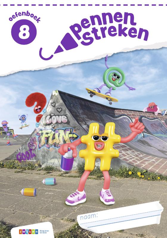 Omslag van oefenboek