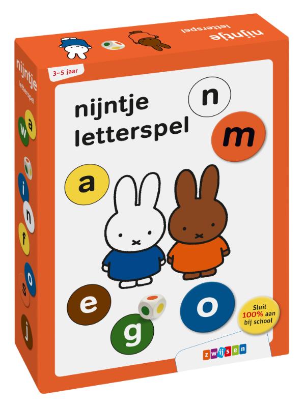 Omslag van nijntje letterspel