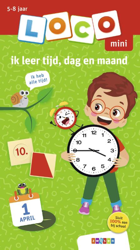 Omslag van Loco mini ik leer tijd, dag en maand