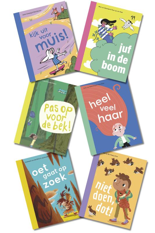 Omslag van Pakket ik lees AVI start (6 titels)