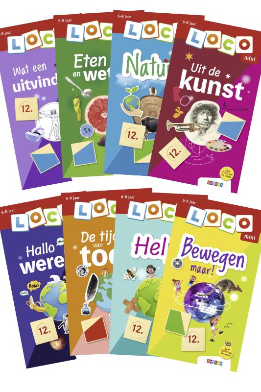Omslag van Loco mini pakket Code D (8 boekjes)
