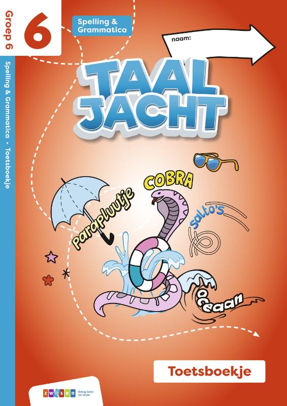 Omslag van toetsboekje