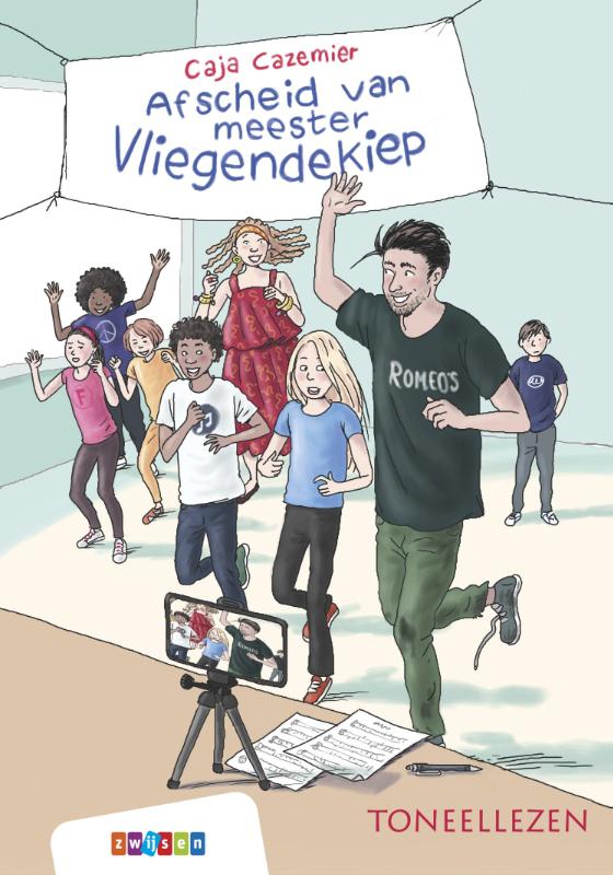Omslag van Afscheid van meester Vliegendekiep