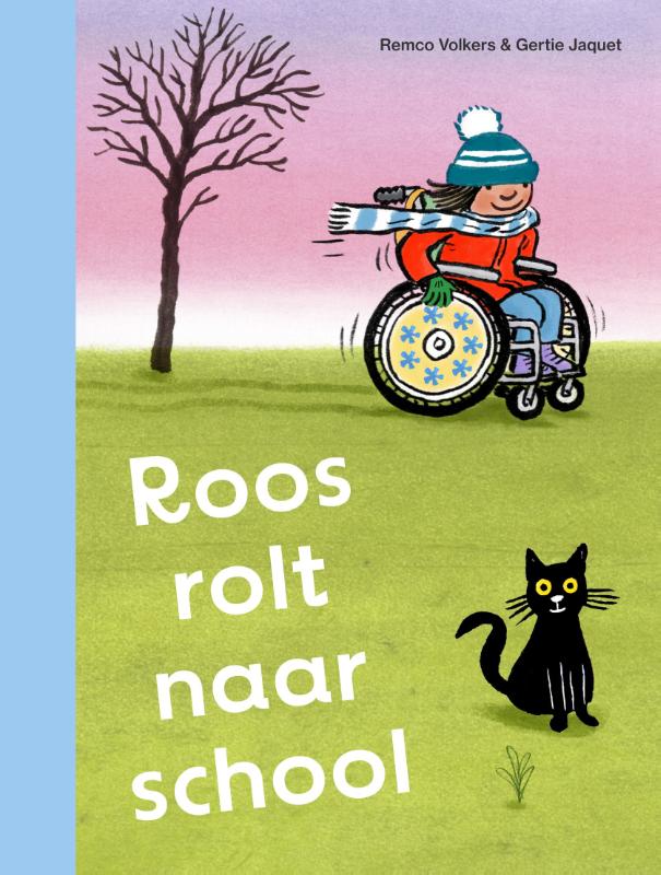 Omslag van Roos rolt naar school