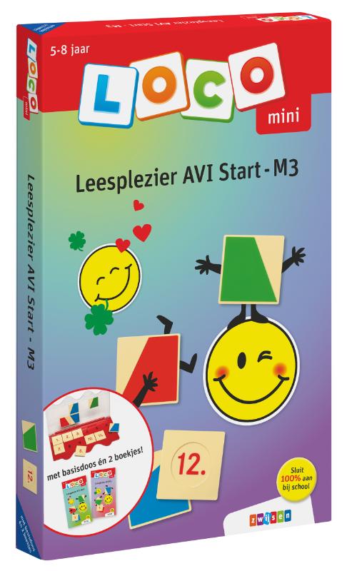Omslag van Loco mini pakket Leesplezier AVI Start - M3