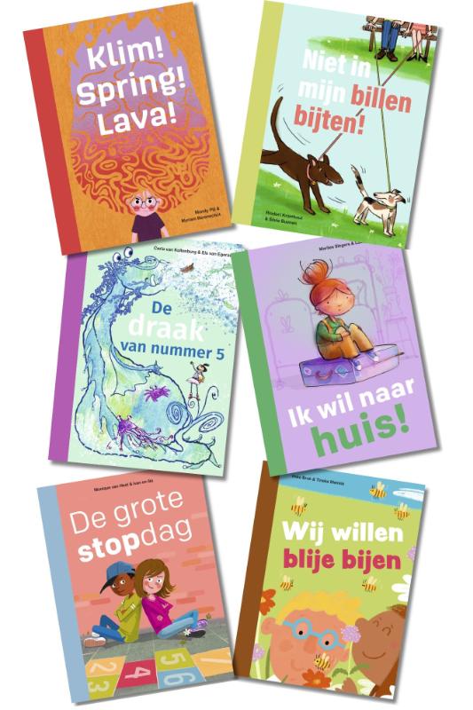 Omslag van Pakket ik lees AVI M4 (6 titels)
