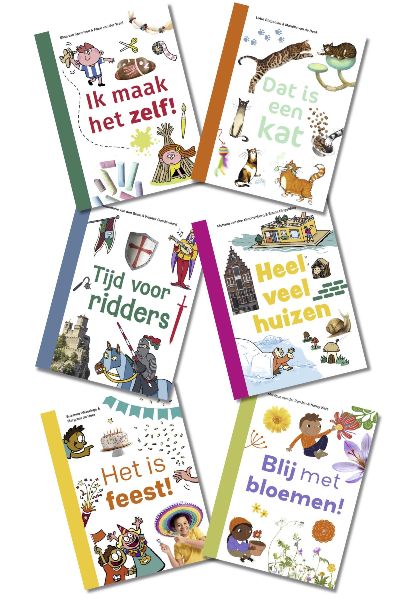Omslag van Pakket ik lees informatief AVI E3 (6 titels)