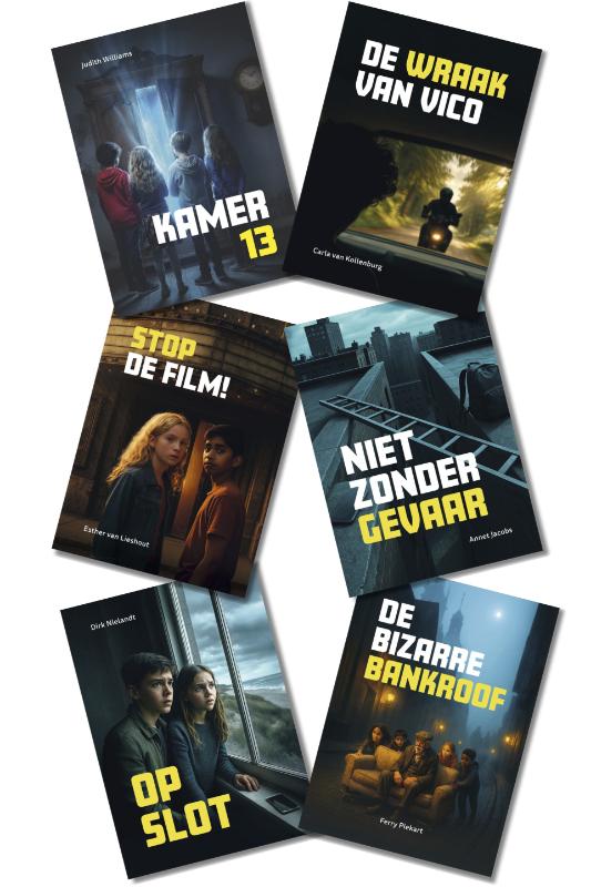 Omslag van Pakket Zoeklicht spanning (6 titels)