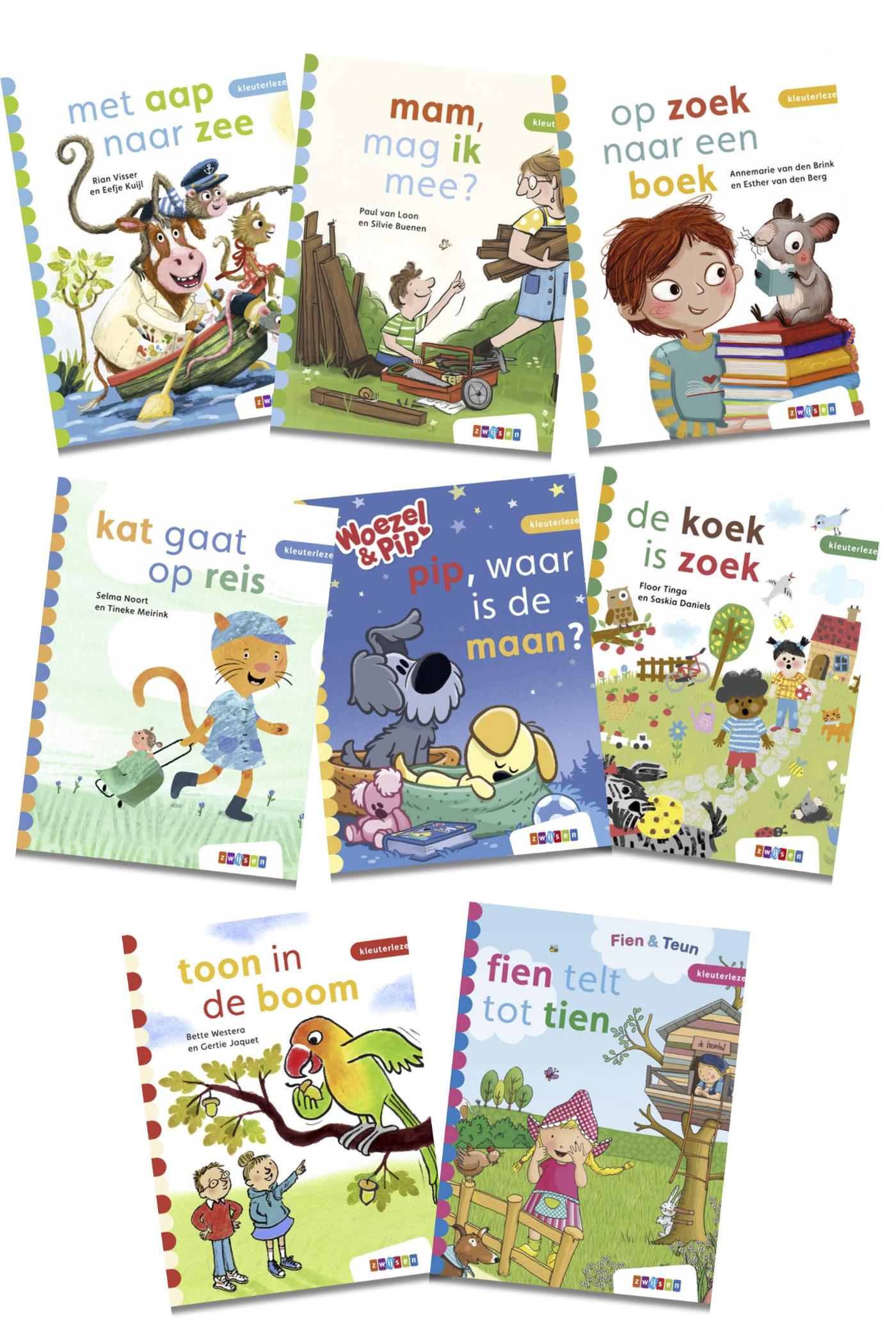 Omslag van Pakket kleuterlezen (8 titels)