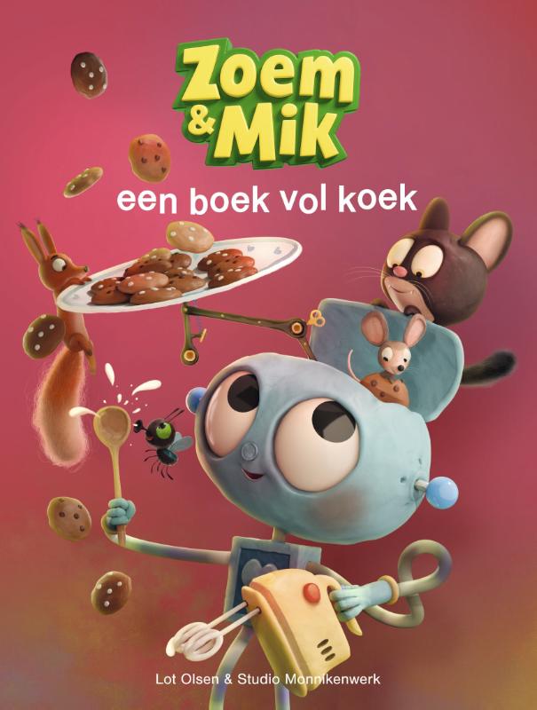 Omslag van Zoem & Mik een boek vol koek