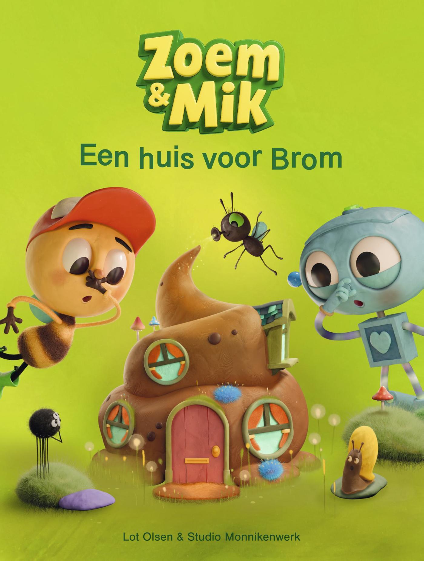 Omslag van Zoem & Mik Een huis voor Brom