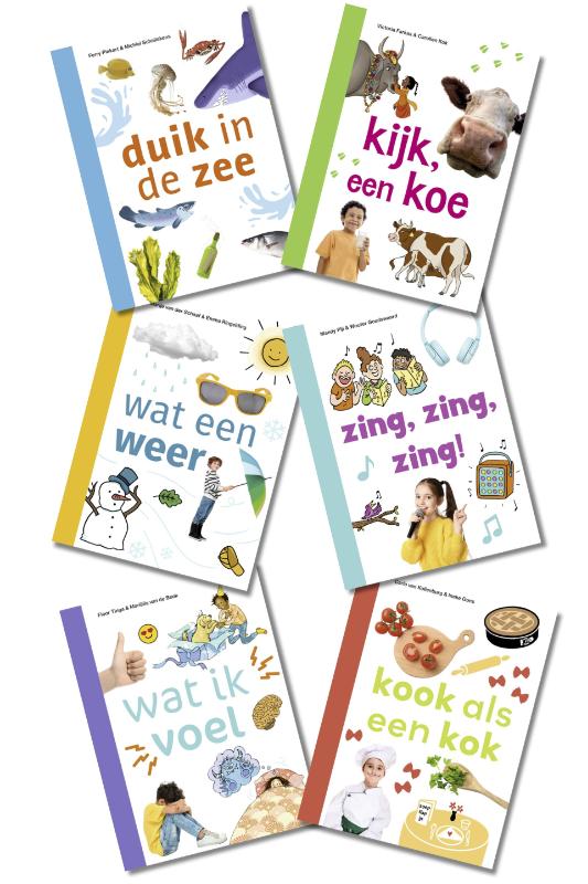 Omslag van Pakket ik lees informatief AVI M3 (6 titels)
