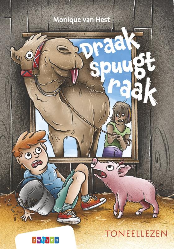 Omslag van Draak spuugt raak