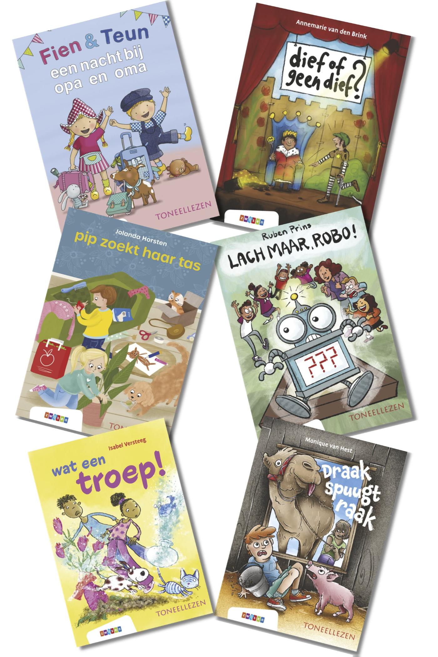 Omslag van Pakket 2 Toneellezen groep 3 (6 titels)