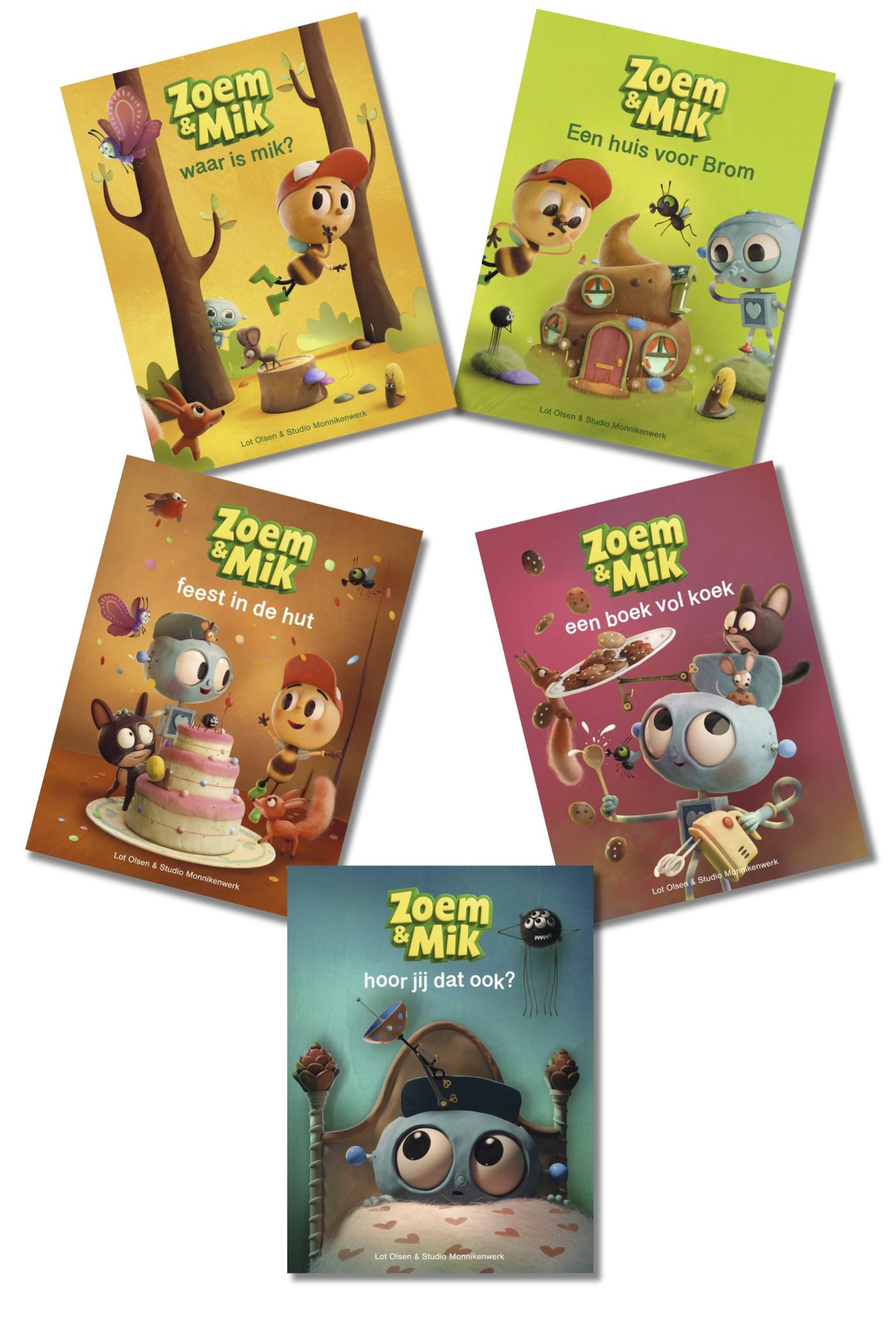Omslag van Pakket Zoem & Mik groep 3 (5 titels)