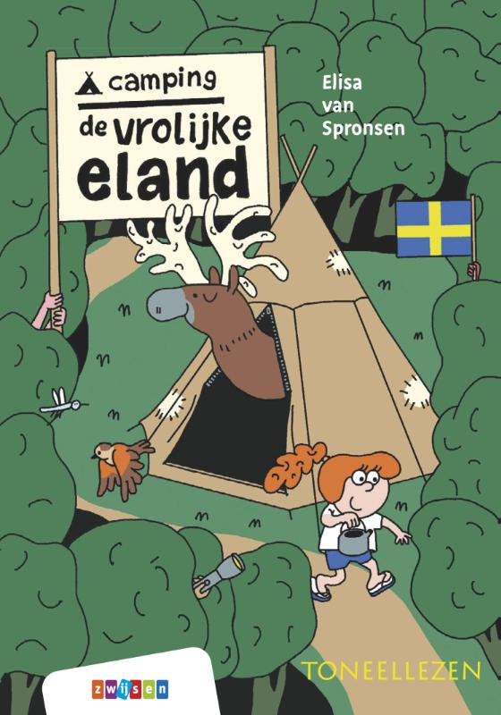 Omslag van Camping De Vrolijke Eland
