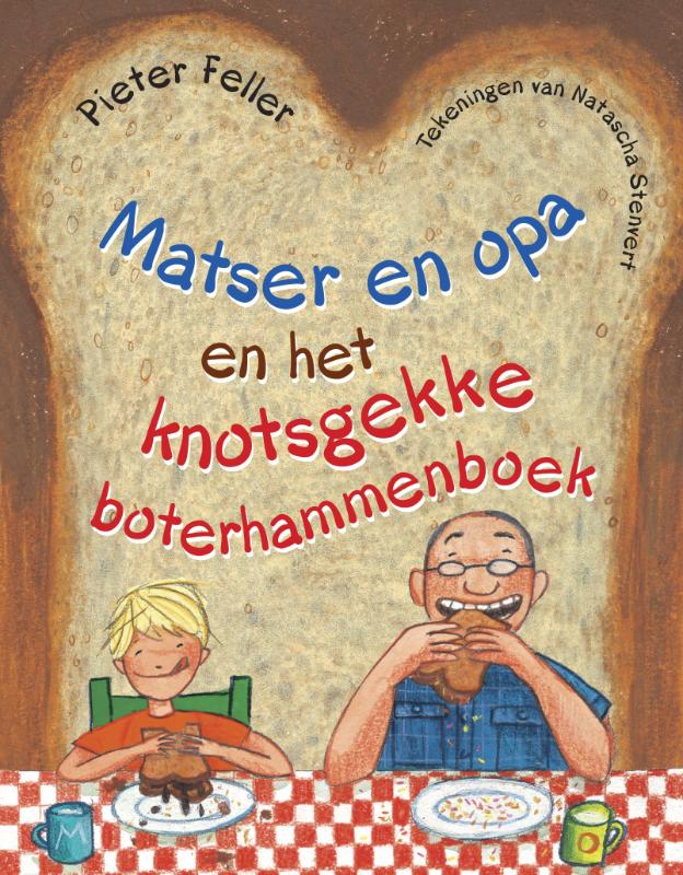 Omslag van Matser en opa en het knotsgekke boterhammenboek