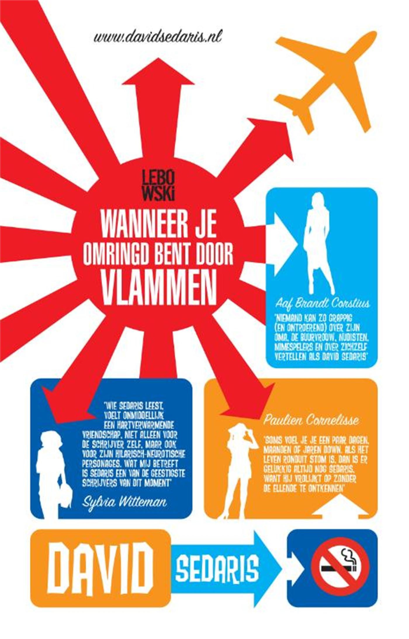 Omslag van Wanneer je omringd bent door vlammen