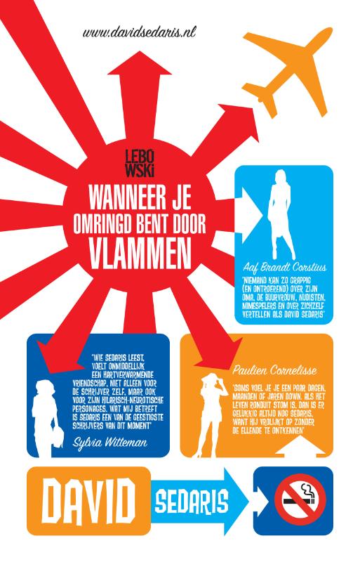 Omslag van Wanneer je omringd bent door vlammen