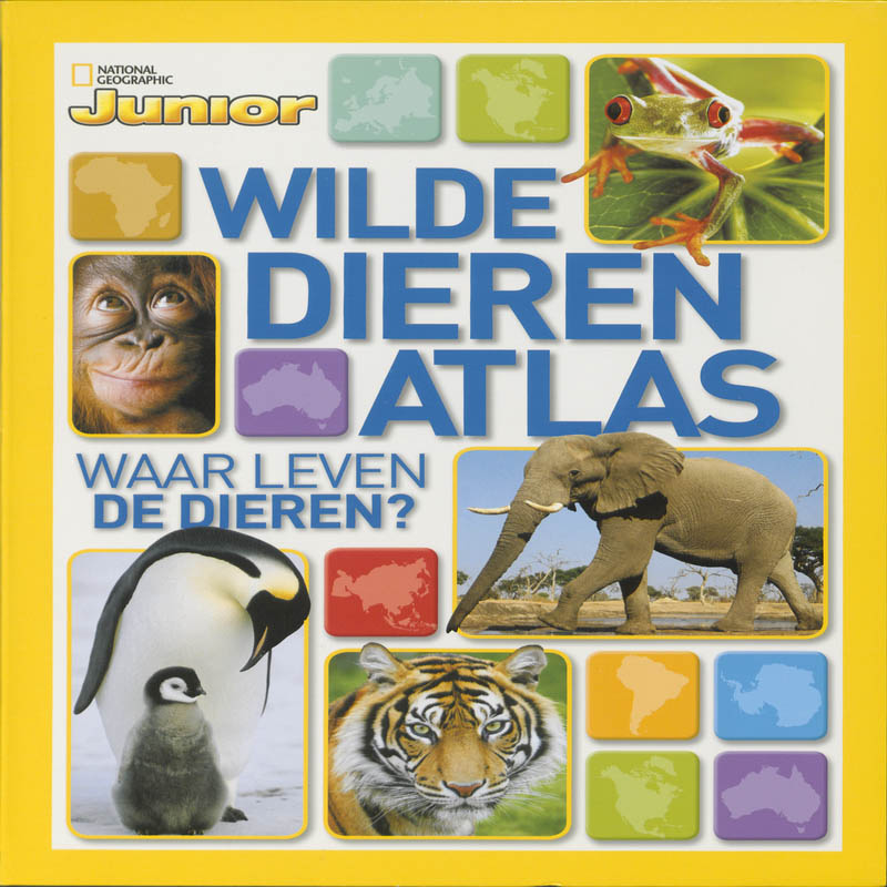 Omslag van Wilde dieren Atlas