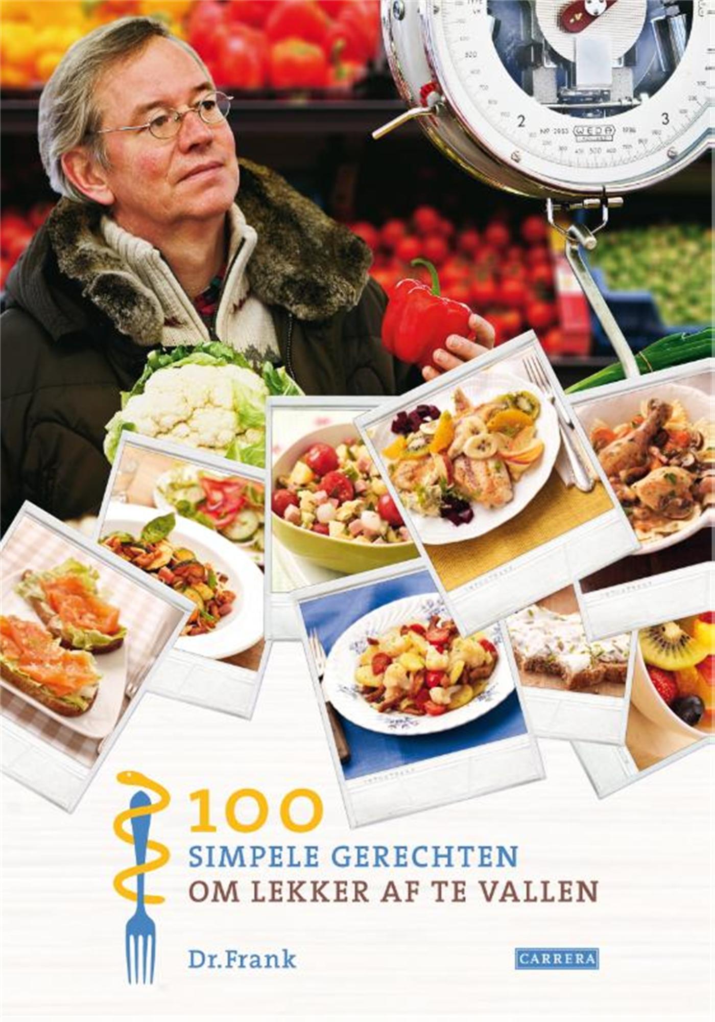 Omslag van 100 simpele gerechten om lekker af te vallen
