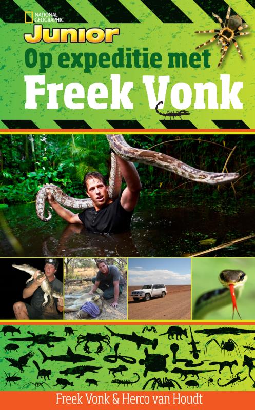 Omslag van Op expeditie met Freek Vonk