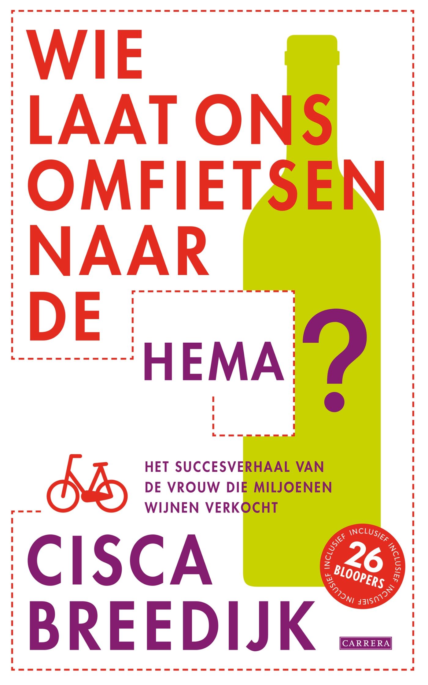 Omslag van Wie laat ons omfietsen naar de hema