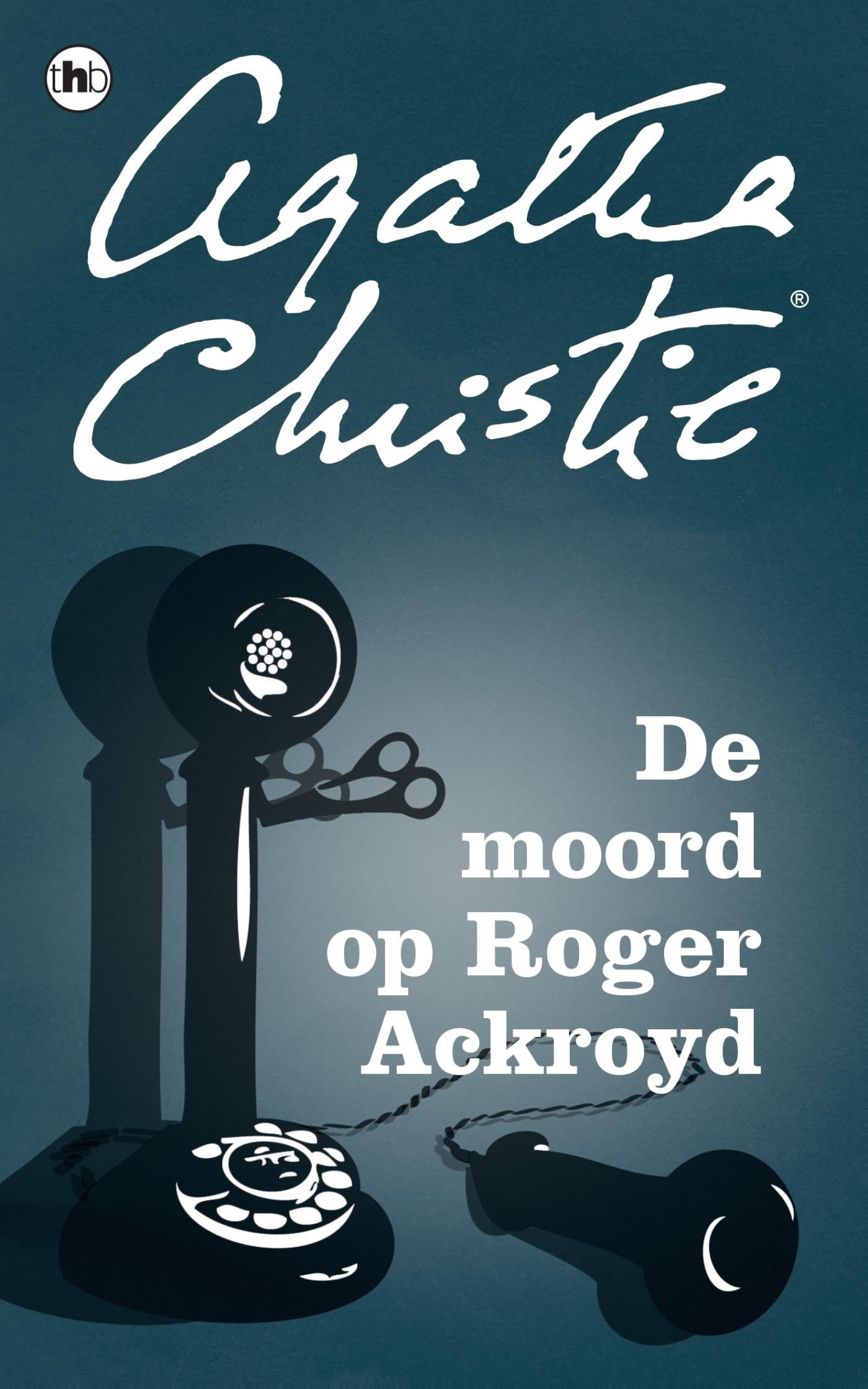 Omslag van De moord op Roger Ackroyd