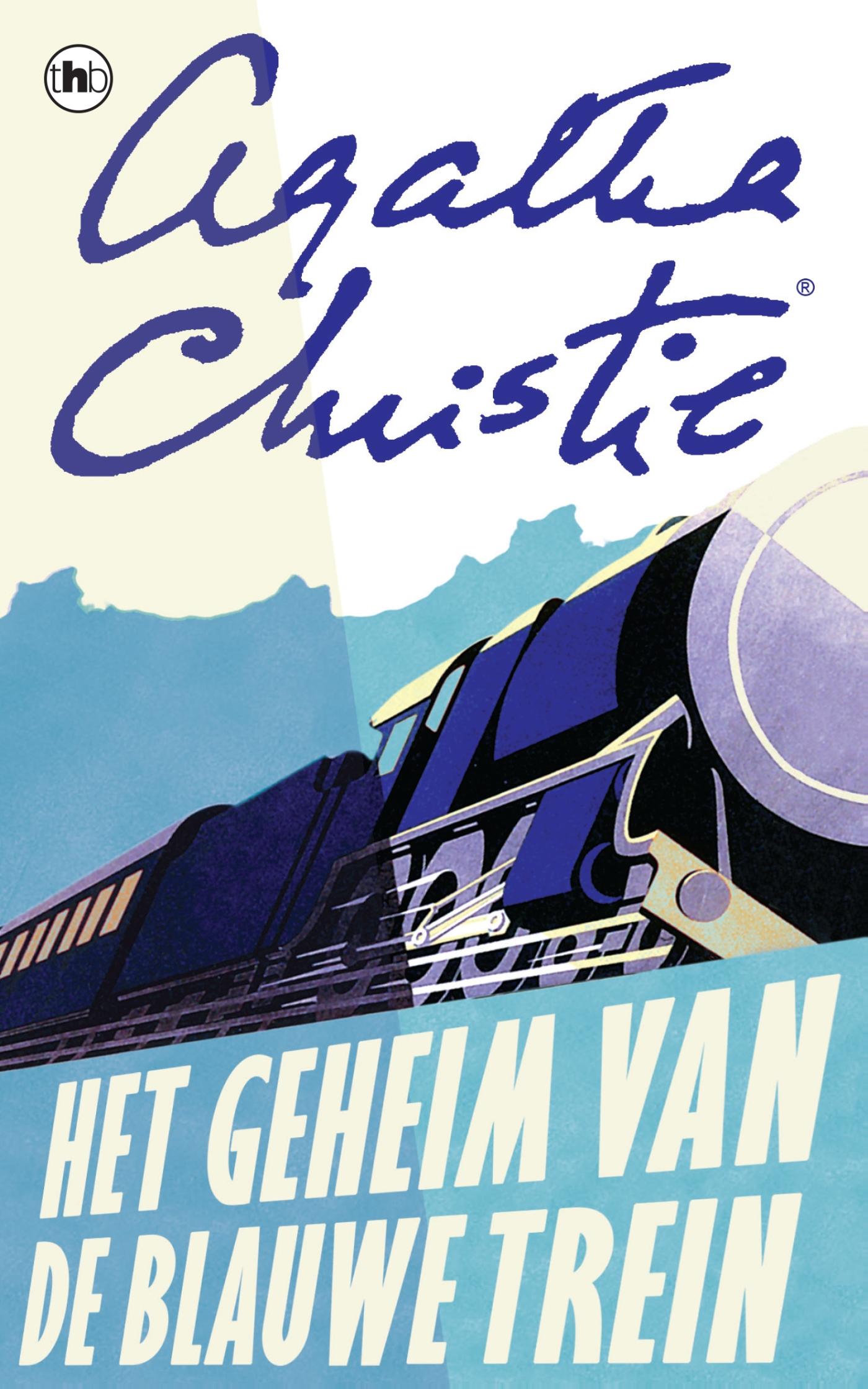 Omslag van Het geheim van de blauwe trein
