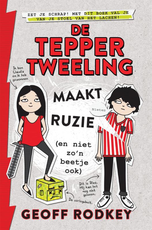 Omslag van De Tepper-tweeling maakt ruzie (en niet zo'n beetje ook)