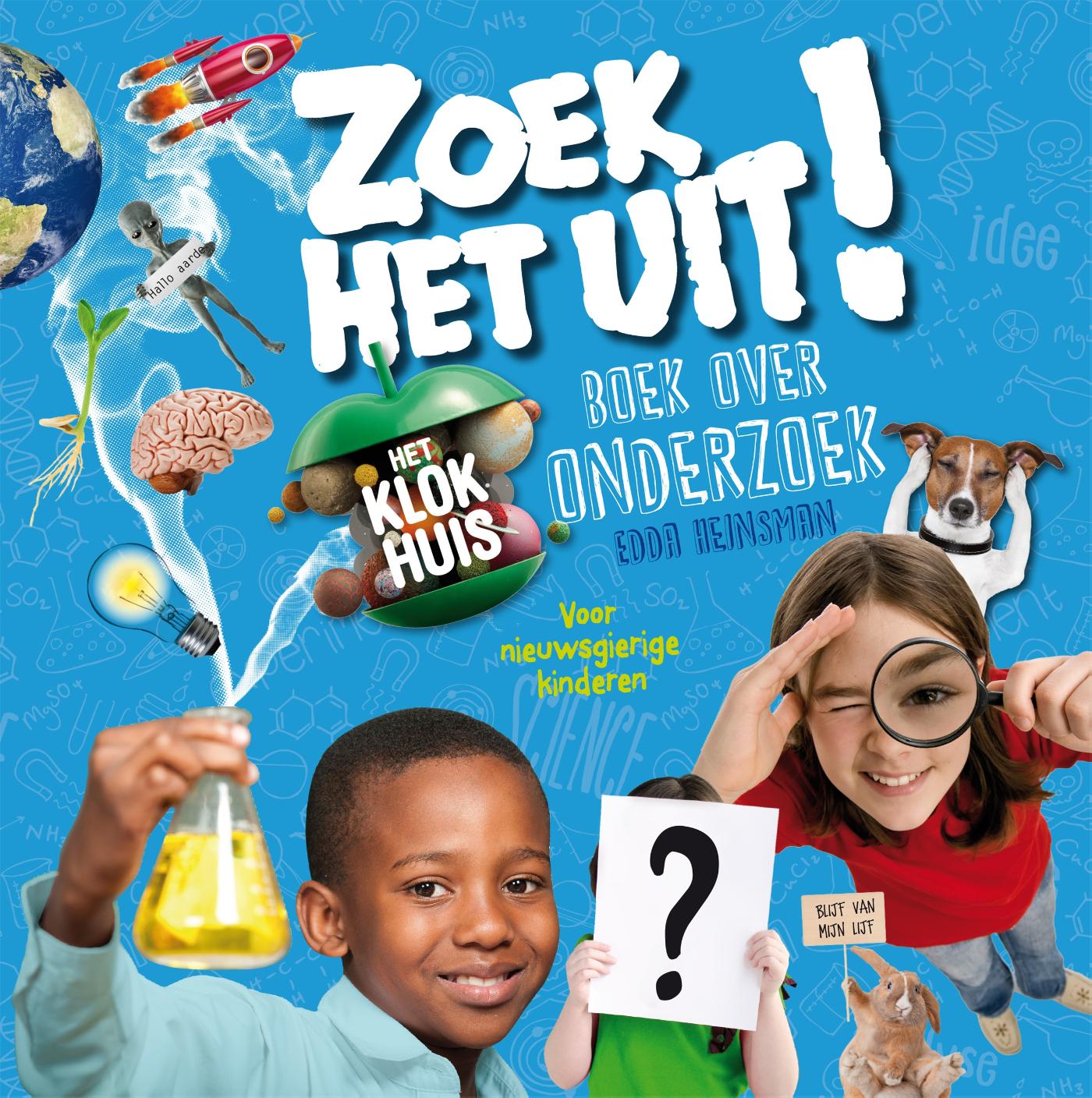 Omslag van Het Klokhuisboek over onderzoek