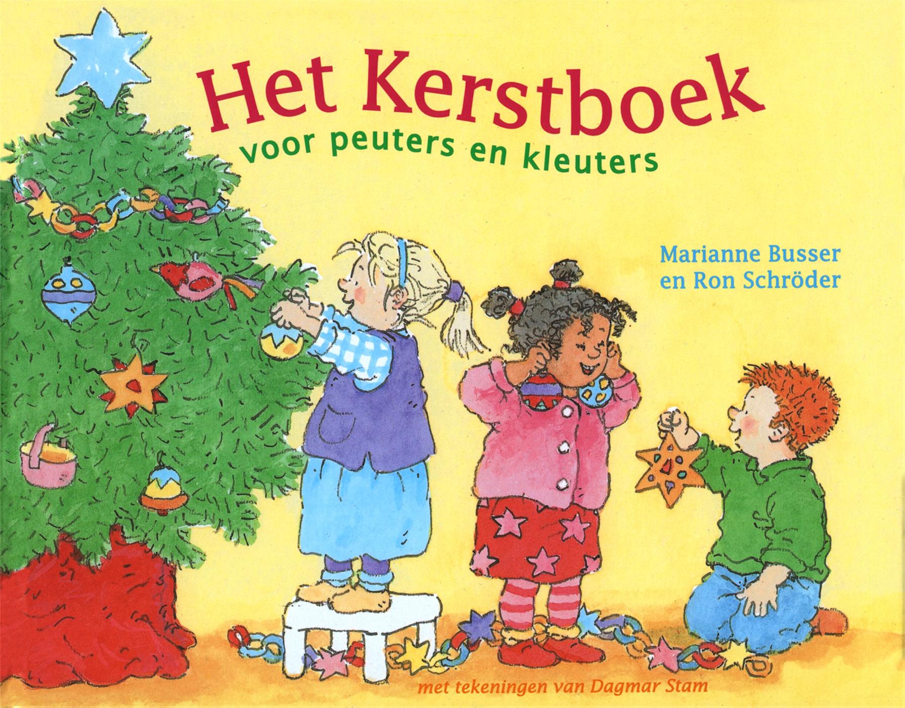 Omslag van Het Kerstboek voor peuters en kleuters