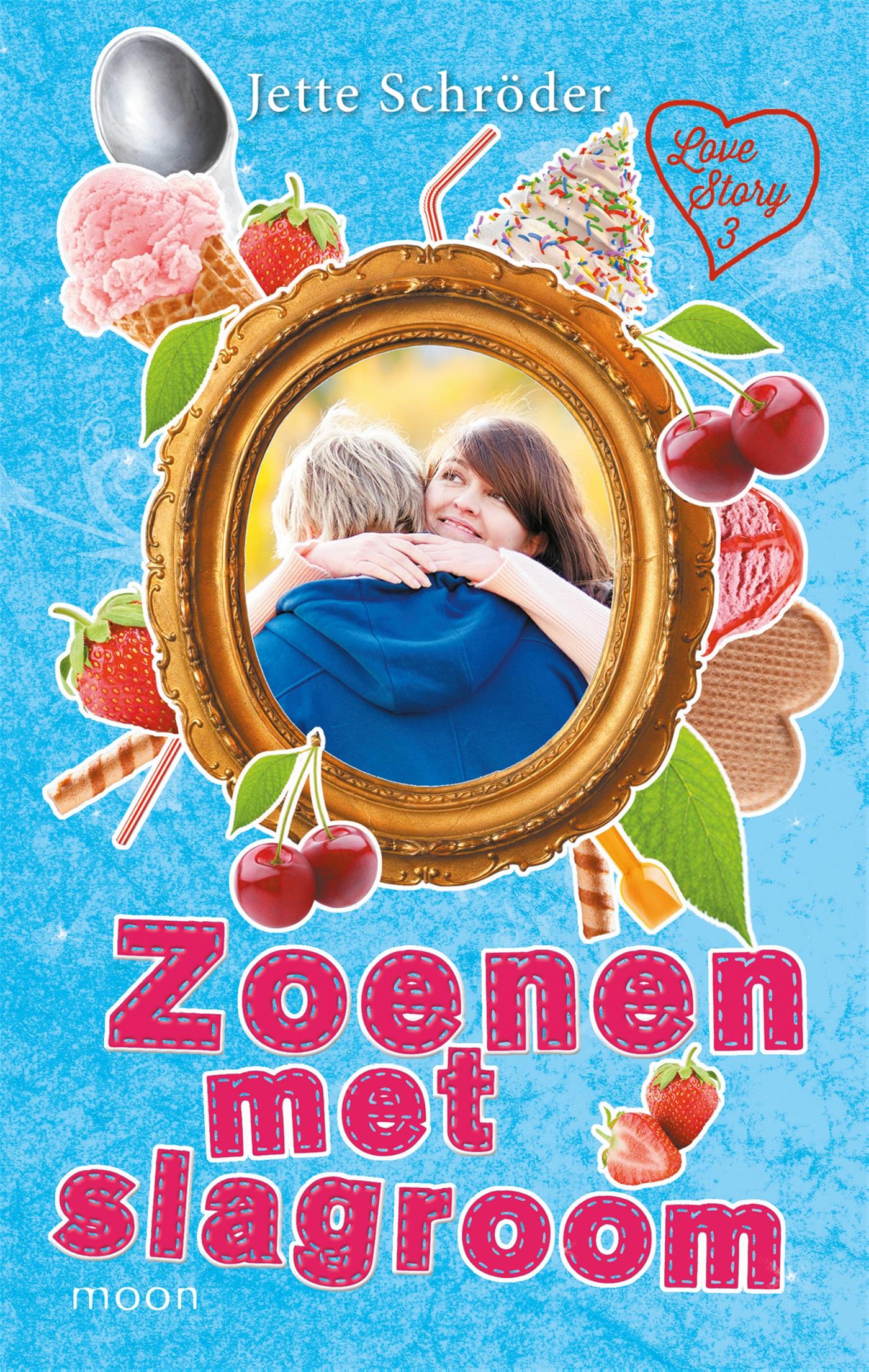 Omslag van Zoenen met slagroom