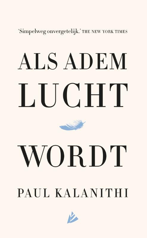 Omslag van Als adem lucht wordt