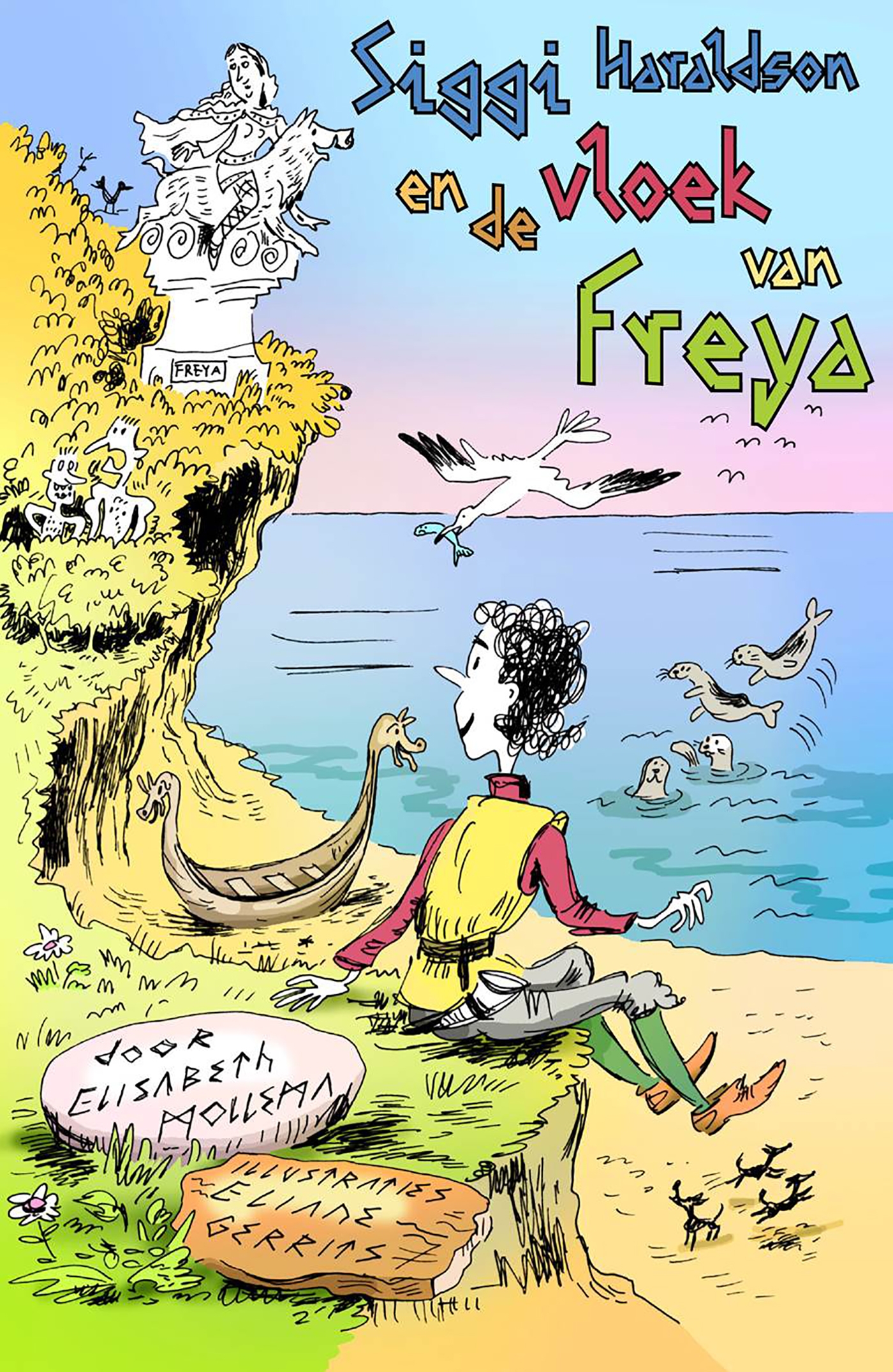 Omslag van Siggi Johanson I - De vloek van Freya
