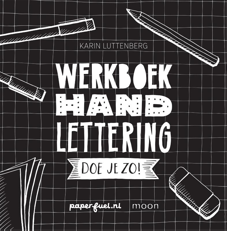 Omslag van Werkboek handlettering doe je zo!